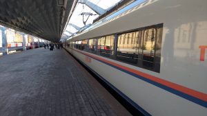 Moscow to st. Petersburg bullet train fare?